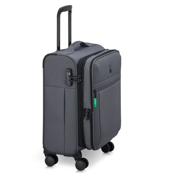 Delsey Paris x United Colors of Benetton BE 4-kołowy wózek kabinowy 55 cm z elastycznym składaniem