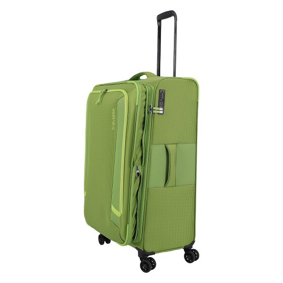 Travelite Corsiica 4 kółka Walizka L 77 cm z plisą rozprężną