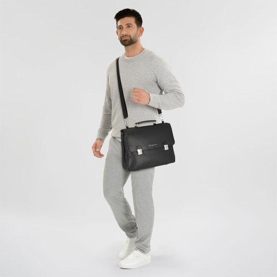 bugatti Valencia Briefcase Messenger Skórzany 40 cm Komora na laptopa