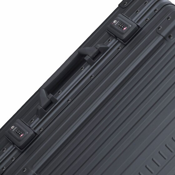 Aleon 21 Walizka kabinowa z 4 kółkami, Aluminium, 55 cm, z przegrodą na laptopa