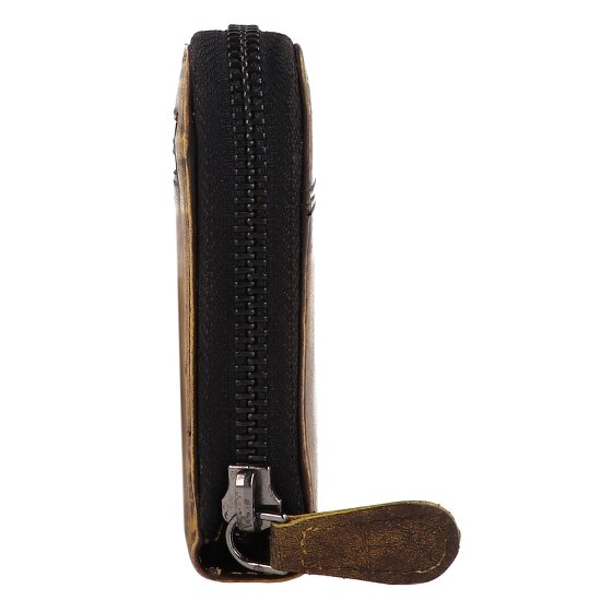 Greenburry Destressed Portfel Ochrona RFID Skórzany 19 cm