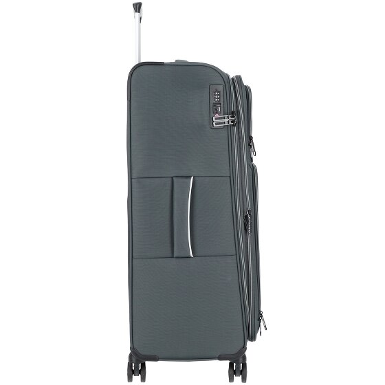 d&n Travel Line 9204 4 kółka Walizka L 76 cm z plisą rozprężną