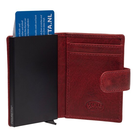 The Chesterfield Brand Prague Etui na karty kredytowe Ochrona RFID Skórzany 7 cm