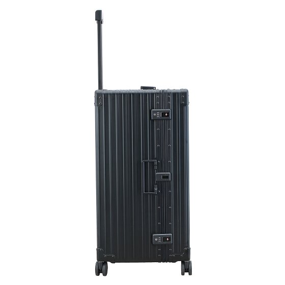 Aleon Walizka na kółkach Traveler International z 4 kółkami, Aluminium, 77 cm