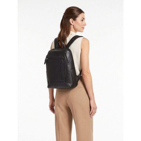Piquadro Plecak Skóra 39 cm Komora na laptopa