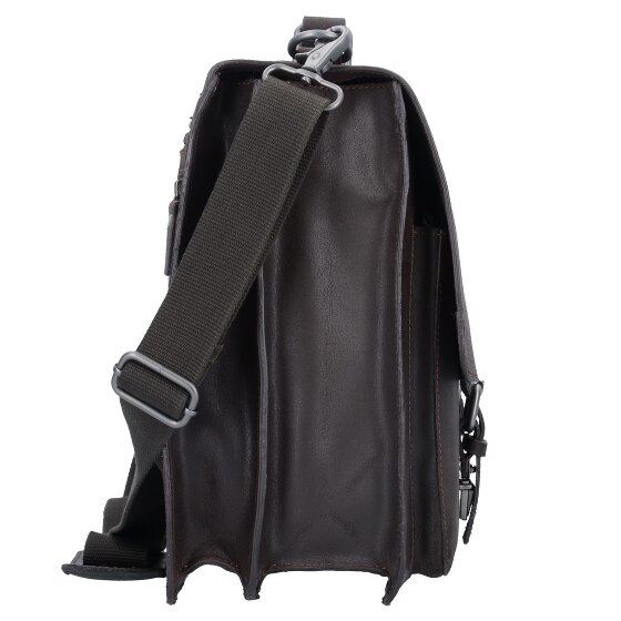 Leonhard Heyden Dakota Teczka skórzana 40 cm Komora na laptopa