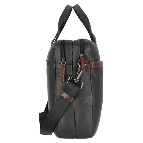 bugatti Corso DeLuxe Teczka Skórzany 41 cm Komora na laptopa