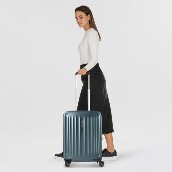 Samsonite Fyrm 4 kółka Walizka kabinowy S 55 cm z plisą rozprężną