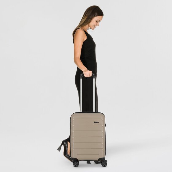 d&n Travel Line 4100 4 kółka Walizka kabinowy S 54 cm