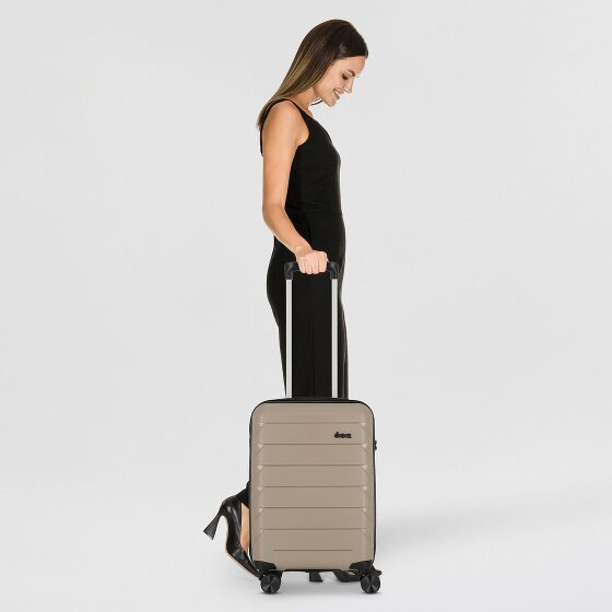 d&n Travel Line 4100 4 kółka Walizka kabinowy S 53 cm