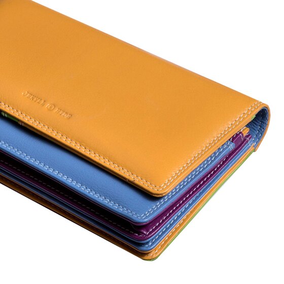 Jekyll & Hide Verona Portfel Ochrona RFID Skórzany 17 cm