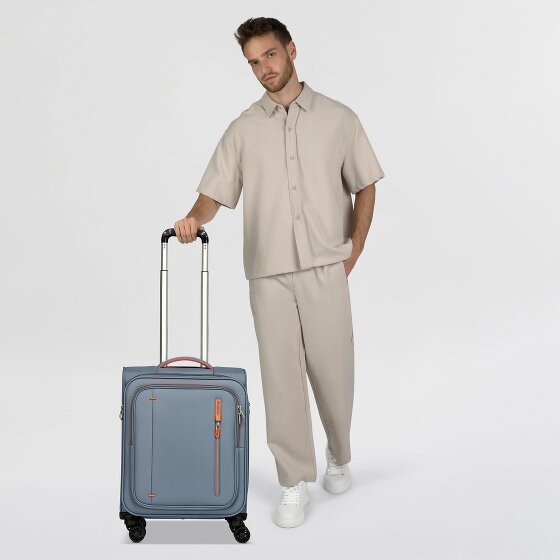 American Tourister Cloudrider 4 kółka Walizka kabinowy S 55 cm z plisą rozprężną