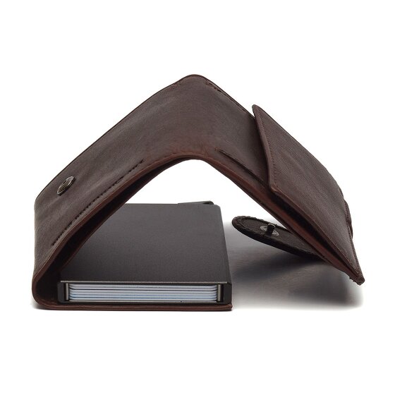 The Chesterfield Brand Frankfurt Etui na karty kredytowe Ochrona RFID Skórzany 7.5 cm
