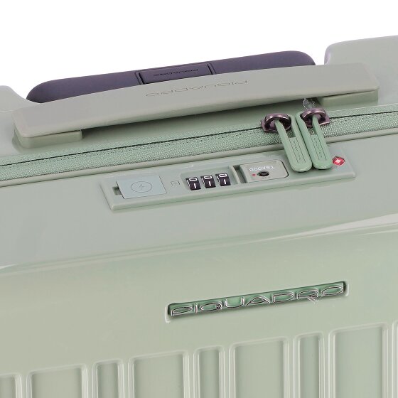 Piquadro PQ-Light Wózek kabinowy 4-kołowy 55 cm