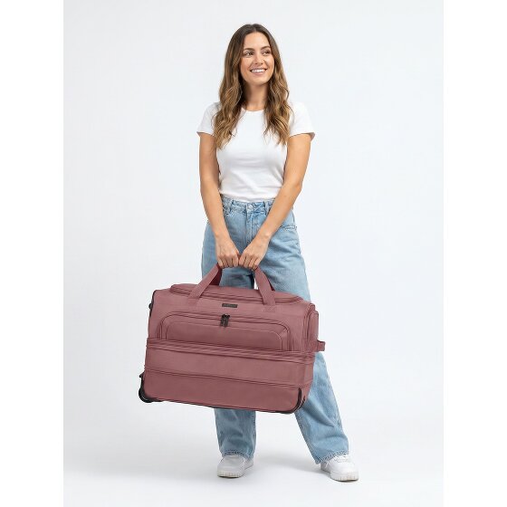 Redolz Torba podróżna na 2 kółkach Duffle Essentials 55 cm M z klapą rozporową