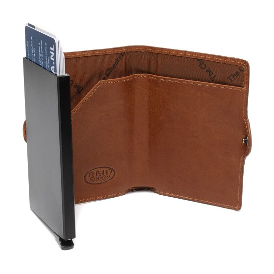 The Chesterfield Brand Francis Portfel Ochrona RFID Skórzany 6.5 cm