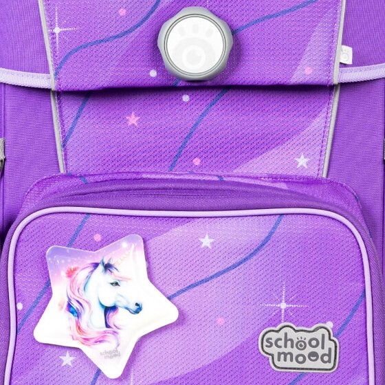 School-Mood Champion Maxx Pro Mila Zestaw tornistra 7-części