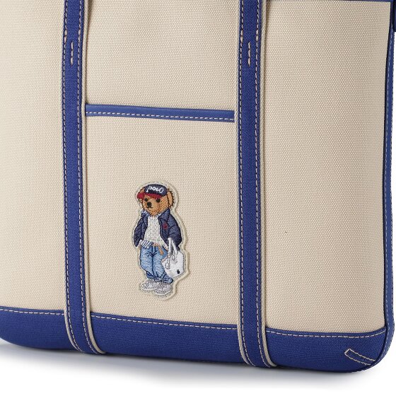 POLO RALPH LAUREN Canvas Bear Shopper Bag 32.5 cm