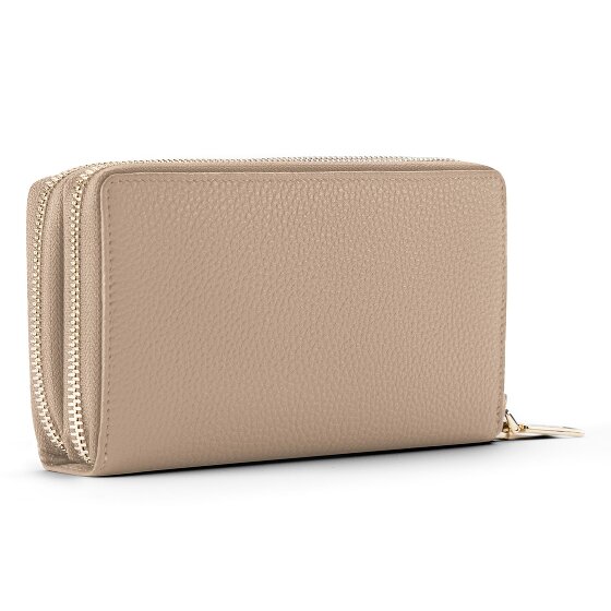 Lazarotti Bologna Leather XL Double Zip-Around Wallet RFID Leather 20 cm