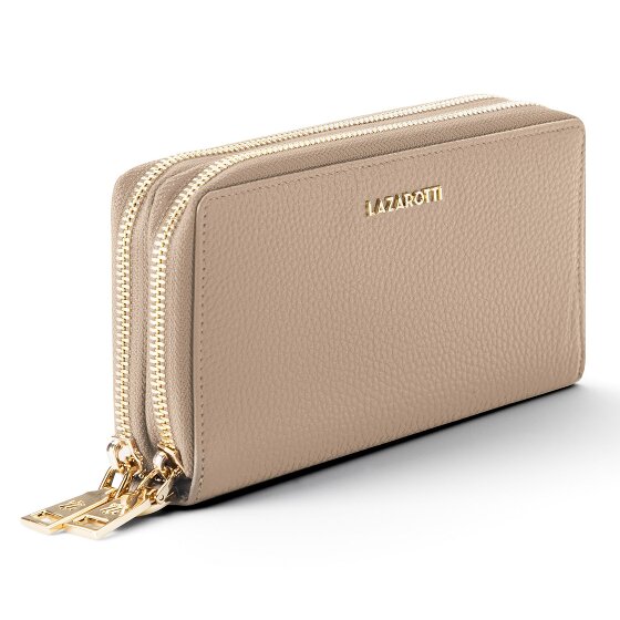 Lazarotti Bologna Leather Portfel Ochrona RFID Skórzany 20 cm