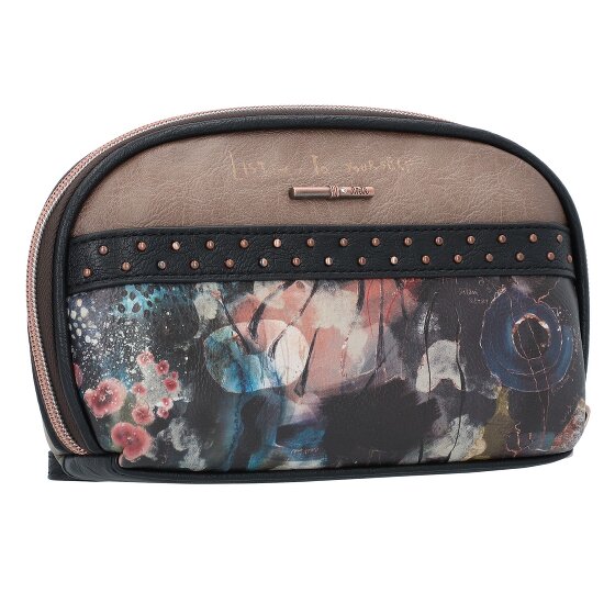 Anekke Shoen Black Portfel Ochrona RFID 22 cm