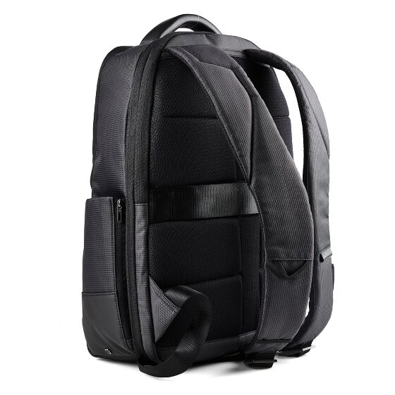 Piquadro Sync Plecak Ochrona RFID Skóra 47 cm Komora na laptopa