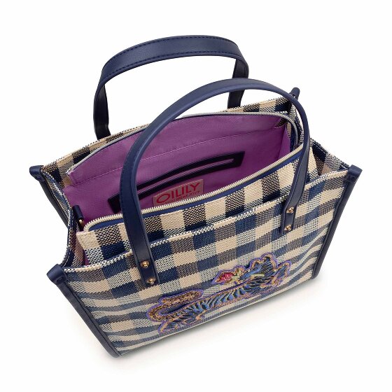 Oilily Check Shopper Bag 30 cm