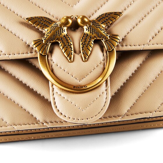 PINKO Love One Torba na ramię Skórzany 21 cm