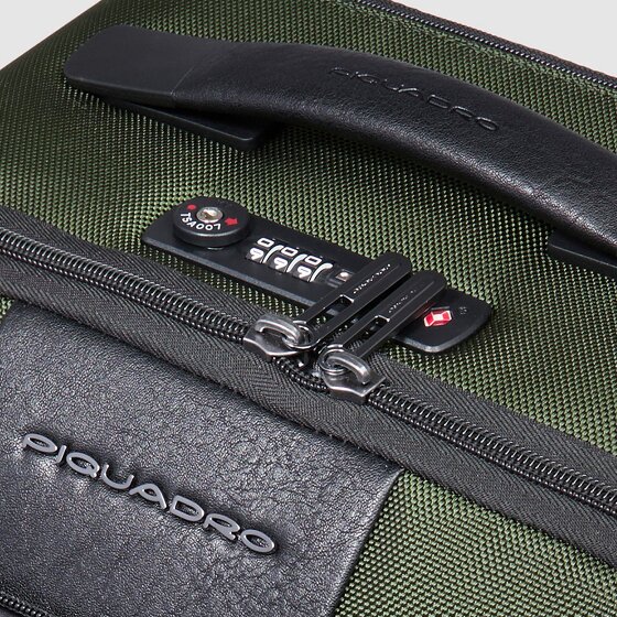 Piquadro Brief 2 kółka Walizka z plecakiem 53 cm Komora na laptopa