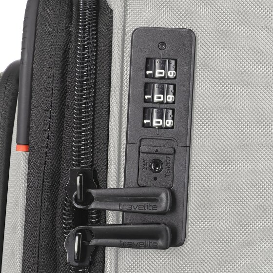 Travelite Crosslite 5.0 4 kółka Walizka L 77 cm z plisą rozprężną