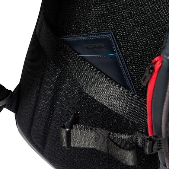 Piquadro Zaino Plecak Skóra 42 cm Komora na laptopa
