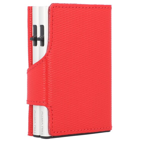 Tru Virtu Etui na karty kredytowe Click & Slide Portfel RFID Skóra 6,5 cm