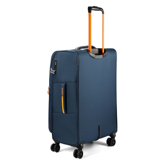 American Tourister Aktivus 4 kółka Zestaw walizek 3-części z plisą rozprężną
