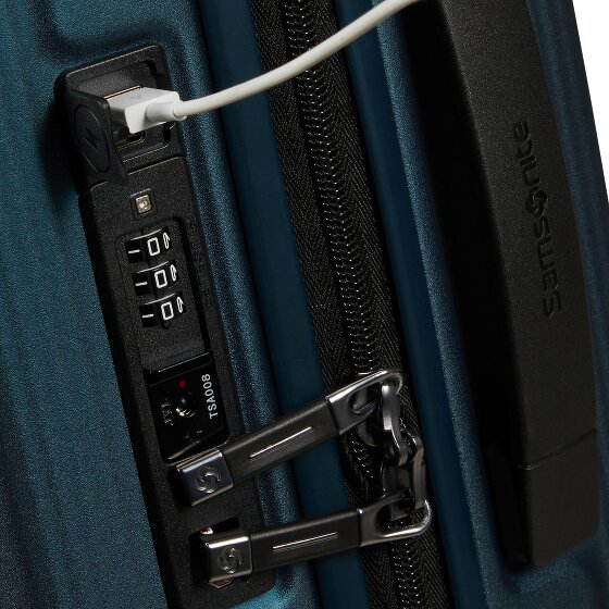 Samsonite Nuon 4 kółka Walizka kabinowy 55 cm z plisą rozprężną