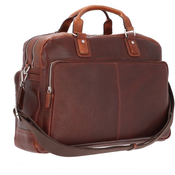 bugatti Woven Briefcase Leather 48 cm