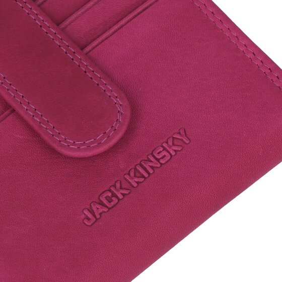 Jack Kinsky Aruba Portfel Ochrona RFID Skórzany 10 cm