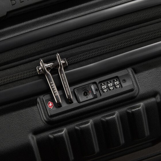 Delsey Paris Rempart 2.0 4 kółka Walizka kabinowy 55 cm z plisą rozprężną