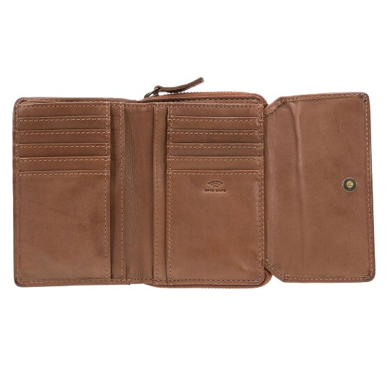 Maître Steinbach Dagrete Portfel Ochrona RFID Skórzany 13.5 cm