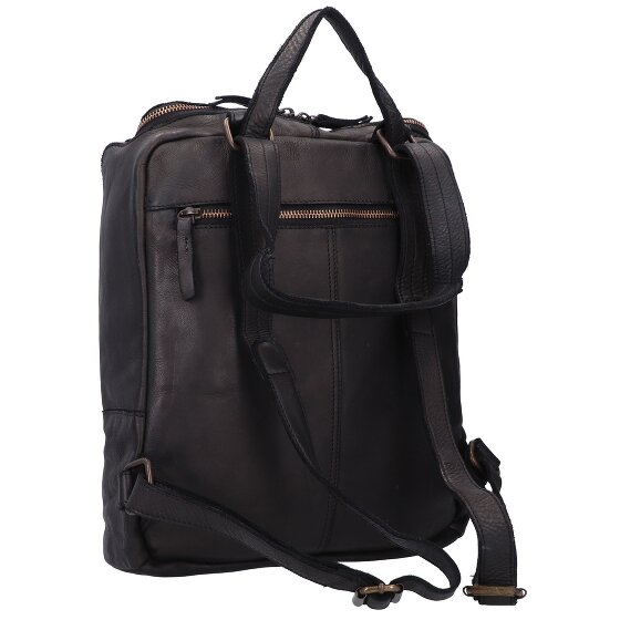Harold's Skórzany plecak Submarine z przegrodą na laptopa 32 cm