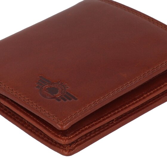 Greenburry Vintage Portfel Ochrona RFID Skórzany 9.5 cm