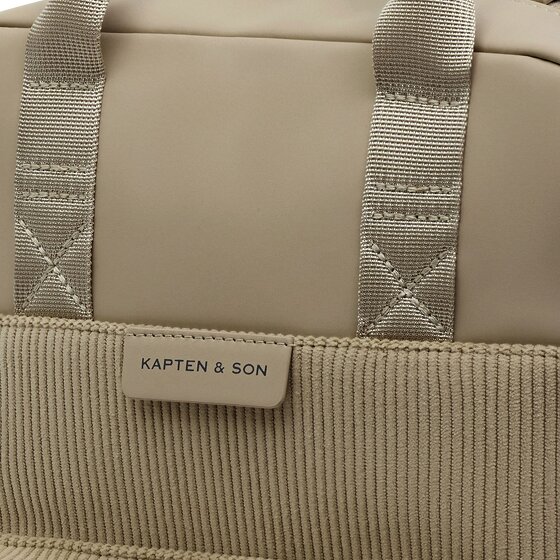 Kapten & Son Bergen Small Cord Plecak 33.5 cm Komora na laptopa
