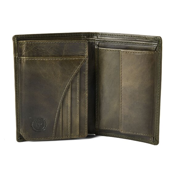 Greenburry Newport Portfel Ochrona RFID Skórzany 12.5 cm