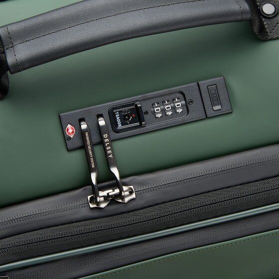 Delsey Paris Turenne Soft 4 kółka Walizka kabinowy 55 cm z plisą rozprężną