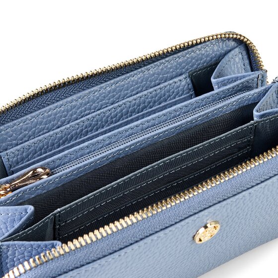 Esquire Alexandria Portfel Ochrona RFID Skórzany 17 cm