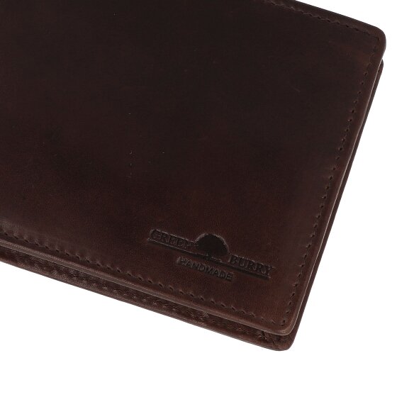 Greenburry Newport Portfel Ochrona RFID Skórzany 12 cm