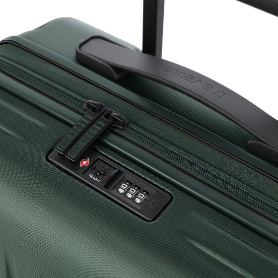 Travelite Dynamiic 4 kółka Zestaw walizek 3-części z plisą rozprężną