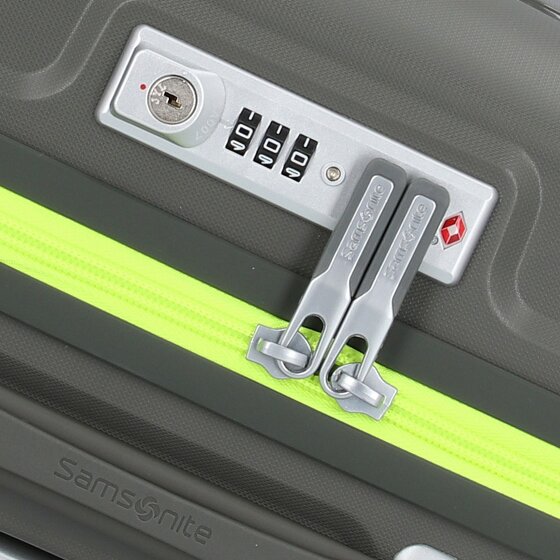 Samsonite Flux 4 kółka Walizka kabinowy 55 cm z plisą rozprężną