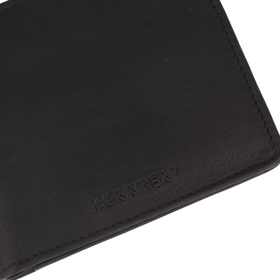 Jack Kinsky Aruba Portfel Ochrona RFID Skórzany 12 cm