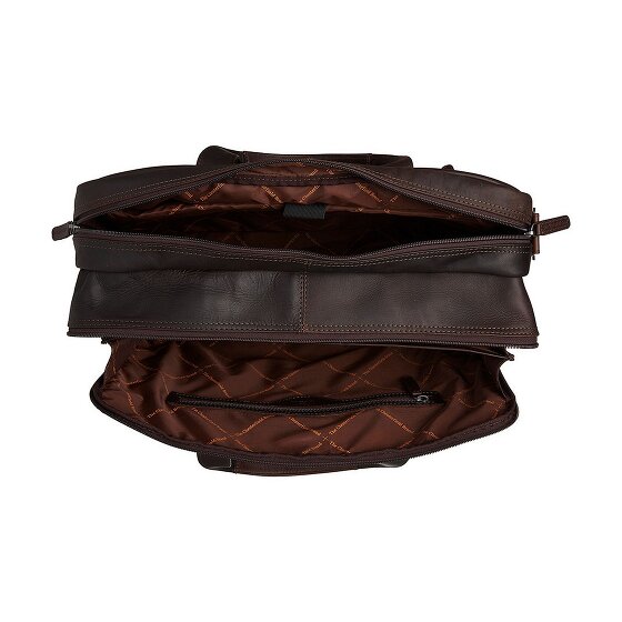 The Chesterfield Brand Wax Pull Up Teczka Skórzany 44 cm Komora na laptopa