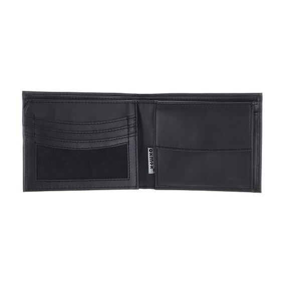 oxmox Leather Portfel Ochrona RFID Skóra 12 cm